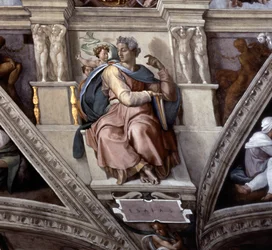 El profeta Isaías, techo de la Capilla Sixtina
